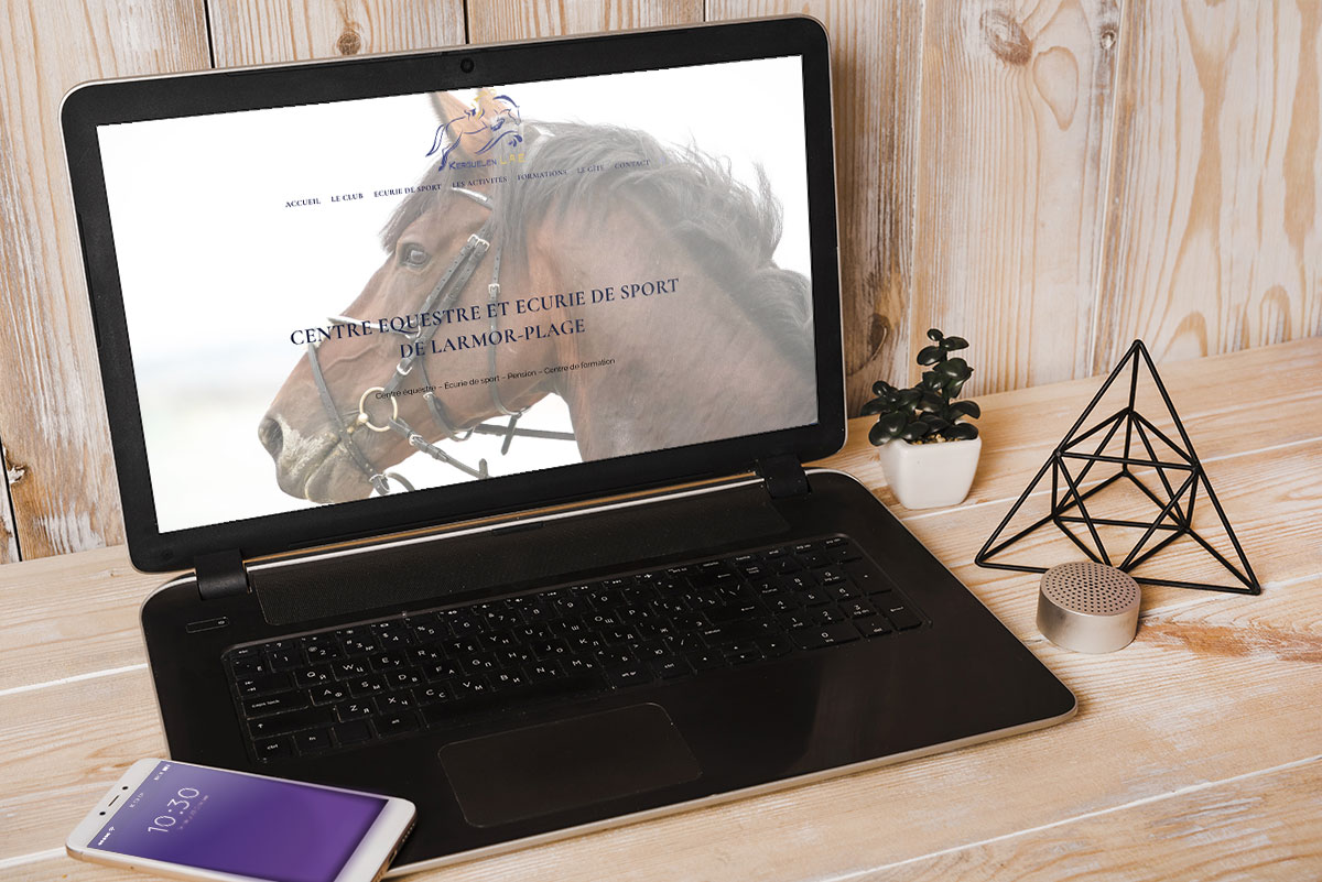 site internet centre équestre Kerguelen LAE